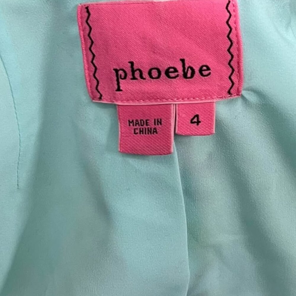 Phoebe Women’s Floral Jacket Size 4 - Picture 3 of 3